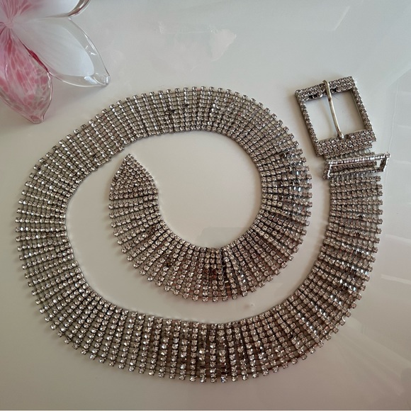 Large Rhinestone Belt - Picture 2 of 2